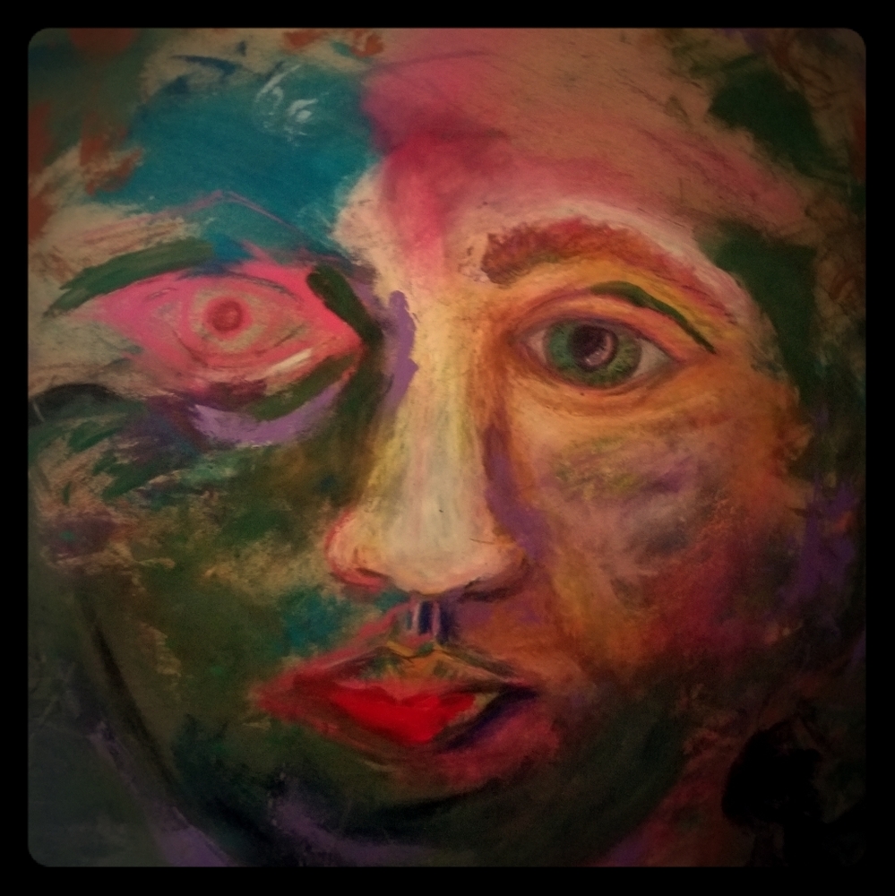 Mixed Media wall art - unframed